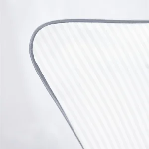 Pościel adamaszkowa SAN ANTONIO – ze srebrną lamówką