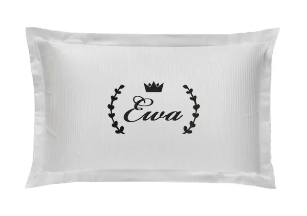 Poszewka ADAMASZEK LAUR z imieniem