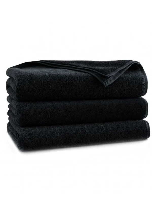 Personalizowany ręcznik bambusowy BASIC – czarny