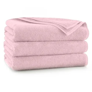 Personalizowany ręcznik bambusowy BASIC – pudrowy róż