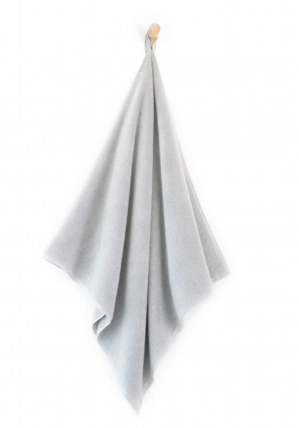 Personalizowany ręcznik bambusowy BASIC – srebrny