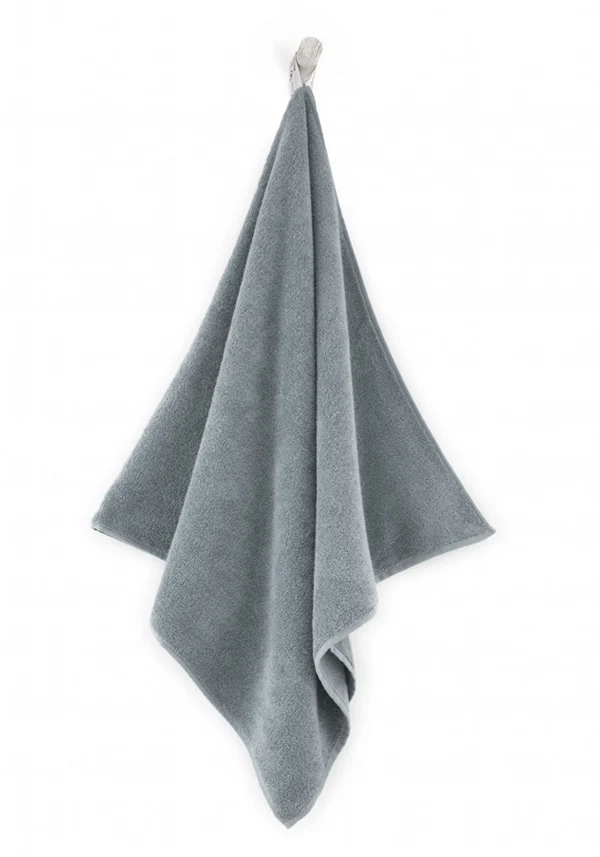 Personalizowany ręcznik bambusowy BASIC – szary ciemny