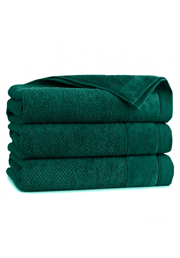 Ręcznik personalizowany MITO - butelkowa zieleń