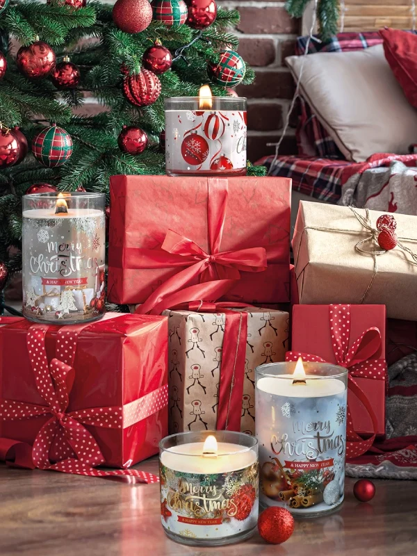 Świeca zapachowa świąteczna - Merry Christmas