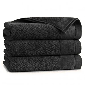 Ręcznik personalizowany MITO - czarny