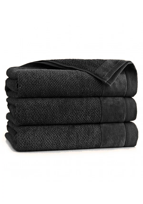 Ręcznik personalizowany MITO - czarny