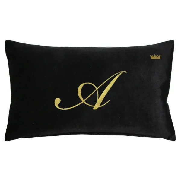 Poduszka prostokąt VELVET IMPERIAL z monogramem