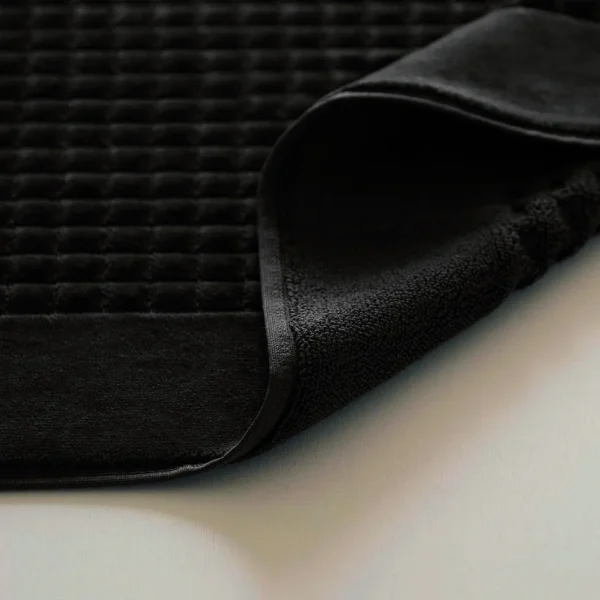 Dywanik łazienkowy czarny 50 x 70