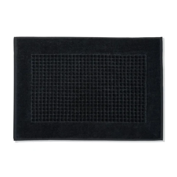 Dywanik łazienkowy czarny 50 x 70