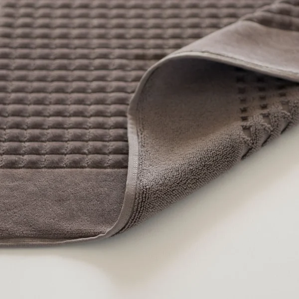 Dywanik łazienkowy brązowy 50 x 70