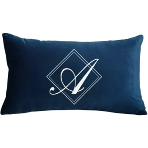 Poduszka prostokąt VELVET BONNY z monogramem