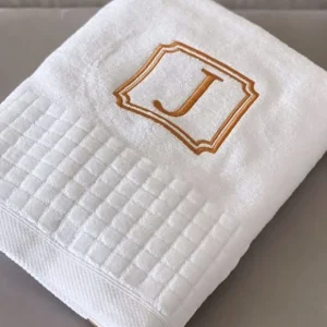 Personalizowany ręcznik kąpielowy – biały