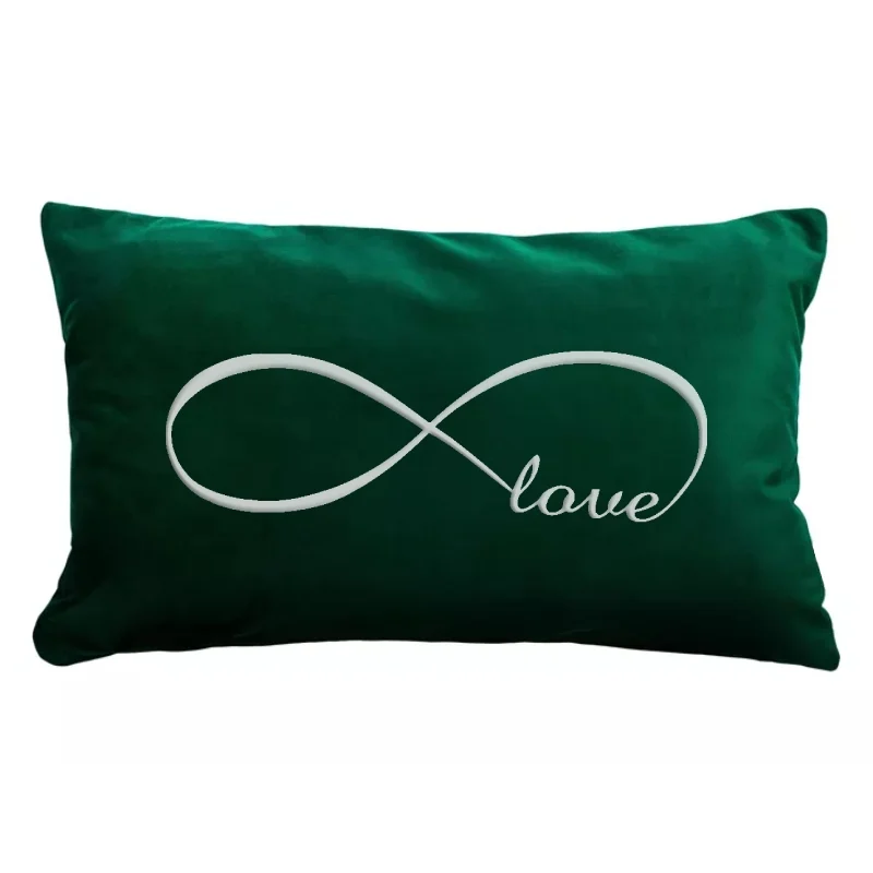 Poduszka prostokąt VELVET Infinity Love