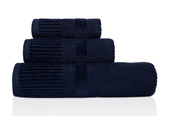 Ręcznik personalizowany IVO - granatowy