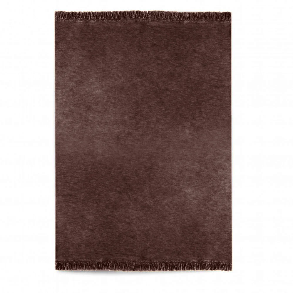 Koc bawełniany – espresso – 150 x 200