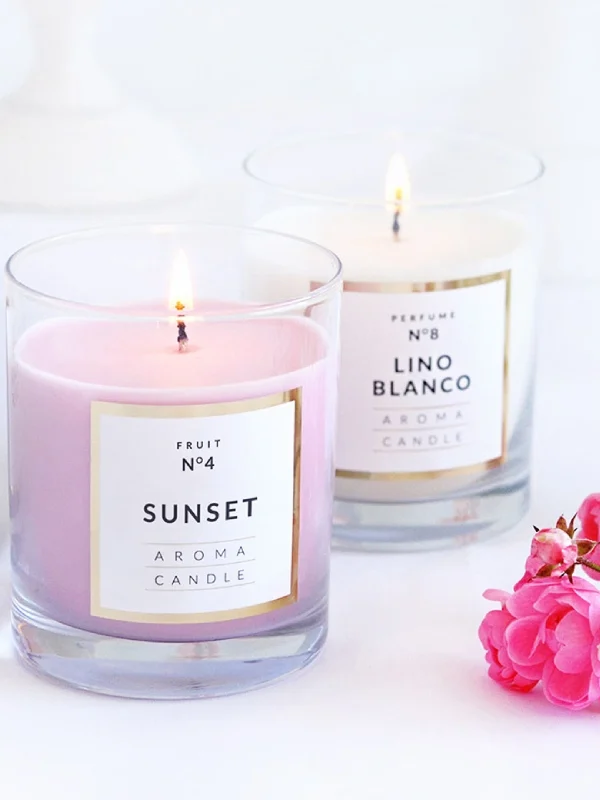 Świeca zapachowa - sunset