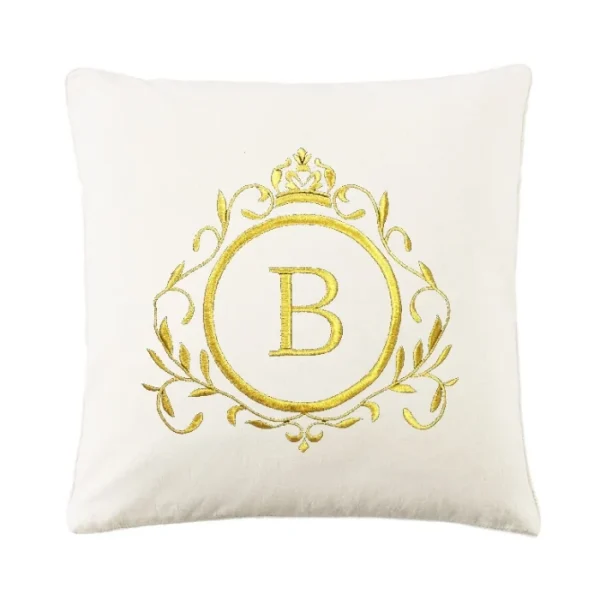 Poduszka VELVET LUXORY z monogramem