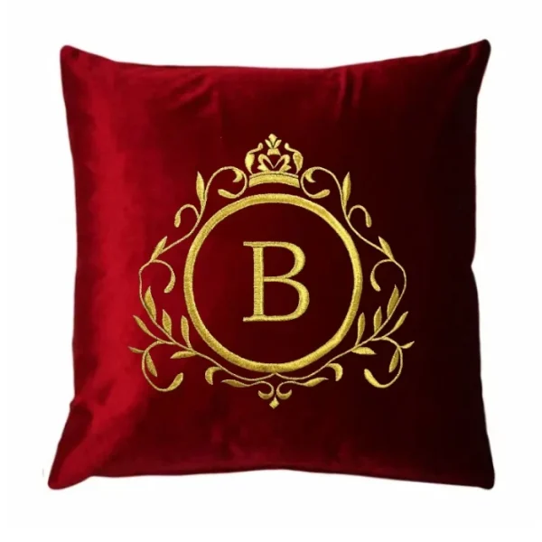 Poduszka VELVET LUXORY z monogramem