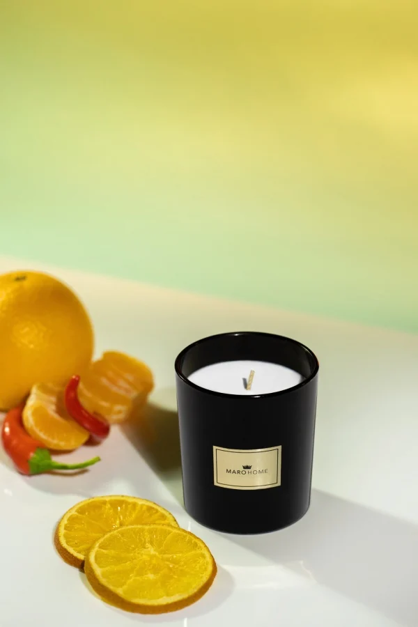 Świeca sojowa – velvet mandarin