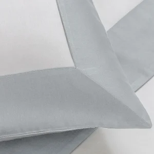 Pościel PARIS - biała z jasnym szarym