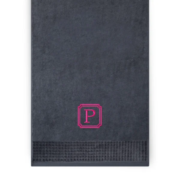Personalizowany ręcznik kąpielowy 50 x 100 – grafit