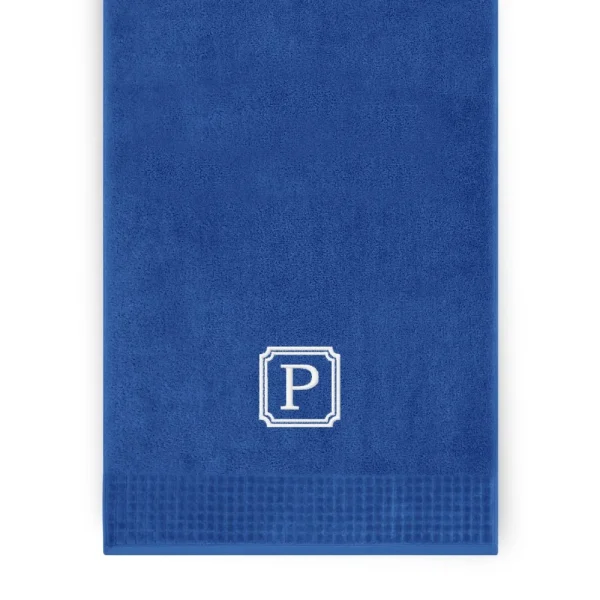 Personalizowany ręcznik kąpielowy 70 x 140 - granatowy