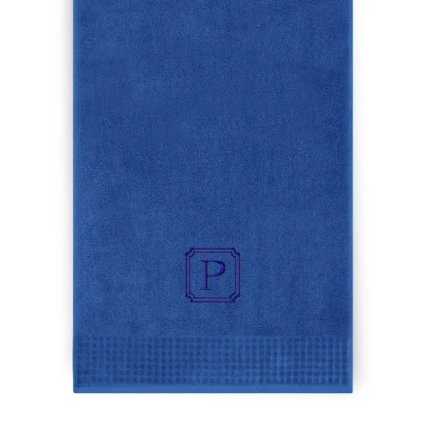 Personalizowany ręcznik kąpielowy 70 x 140 - granatowy