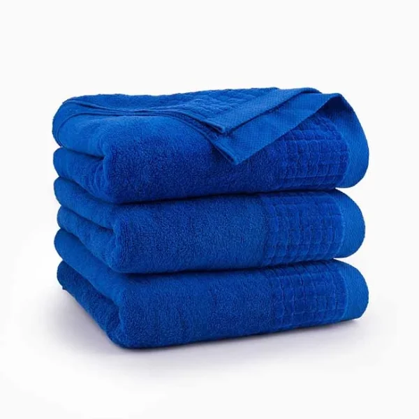 Personalizowany ręcznik kąpielowy 70 x 140 - granatowy