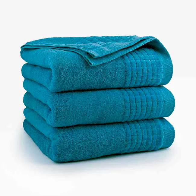 Personalizowany ręcznik kąpielowy 70 x 140 – turkus/morski