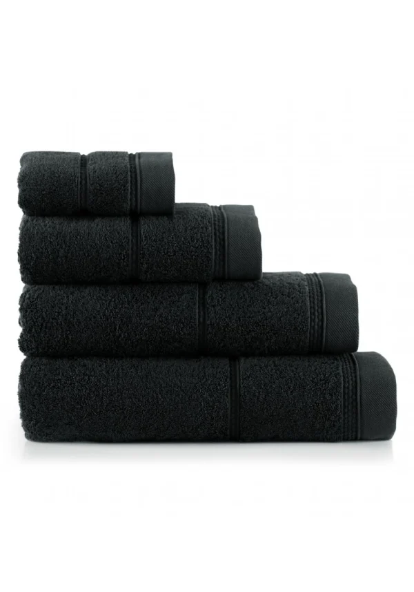 Personalizowany ręcznik premium – czarny