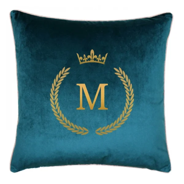 Poduszka VELVET QUEENY z monogramem
