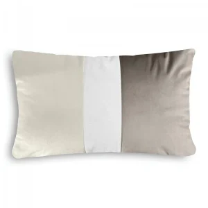 Poduszka VELVET TRIPOSO - ecru/beż