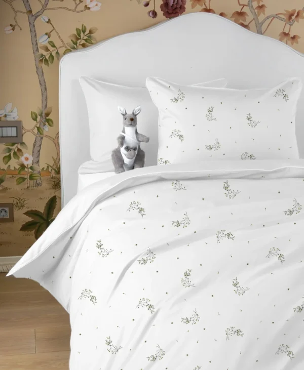 Pościel satynowa CHLOE FLORA