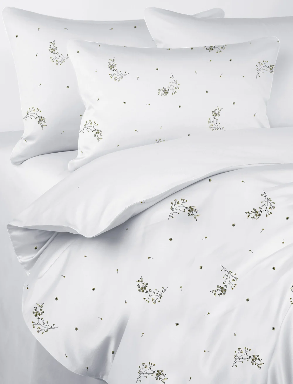 Pościel satynowa CHLOE FLORA