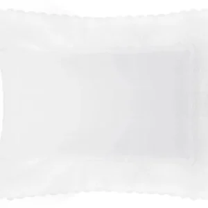 Poszewka biała z koronką