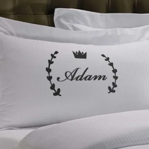 Poszewka ADAMASZEK LAUR z imieniem