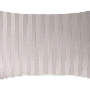 Poszewka adamaszkowa SAN ANTONIO latte beż z białą lamówką