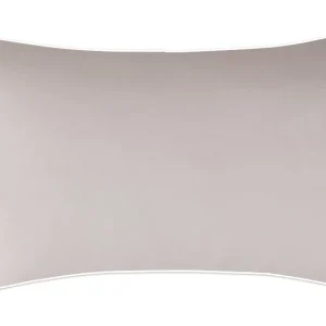 Poszewka satynowa SAN ANTONIO latte beż z białą lamówką