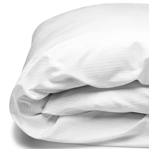 Poszwa adamaszek biała