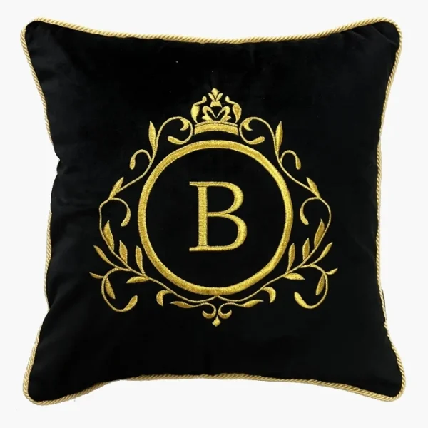 Poduszka VELVET LUXORY z monogramem