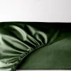 przescieradlo-zielen-boho.webp Prześcieradło satynowe butelkowa zieleń boho z gumką