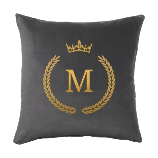 Poduszka VELVET QUEENY z monogramem