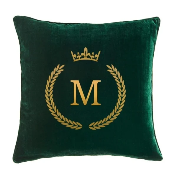 Poduszka VELVET QUEENY z monogramem