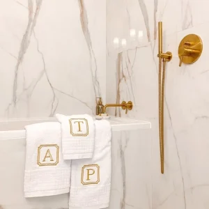 Personalizowany ręcznik kąpielowy – biały