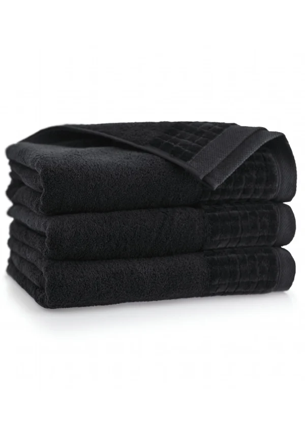 Personalizowany ręcznik kąpielowy - czarny