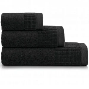 Personalizowany ręcznik kąpielowy - czarny