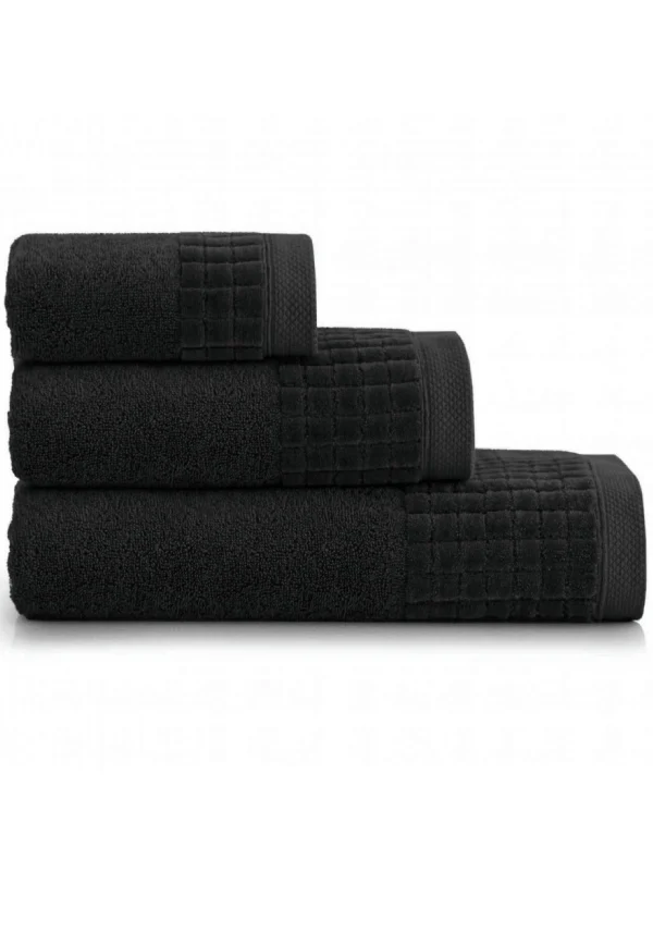 Personalizowany ręcznik kąpielowy - czarny