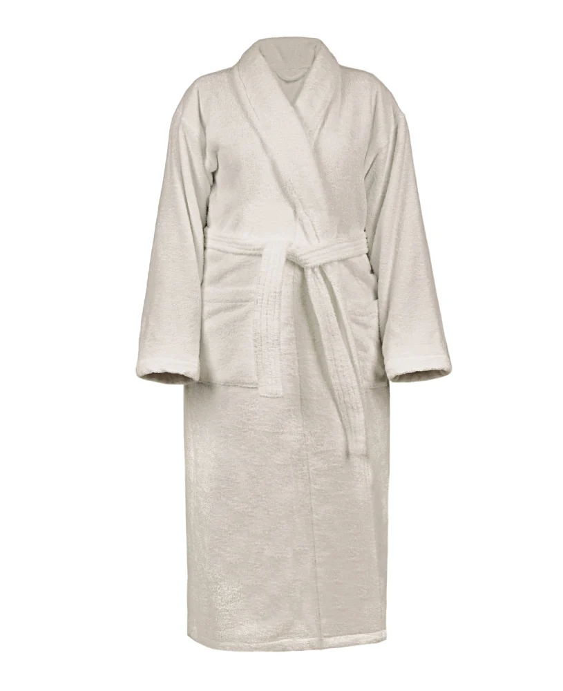 Szlafrok welurowy BASIC – taupe