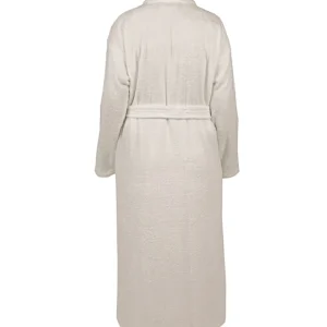 Szlafrok welurowy BASIC - taupe