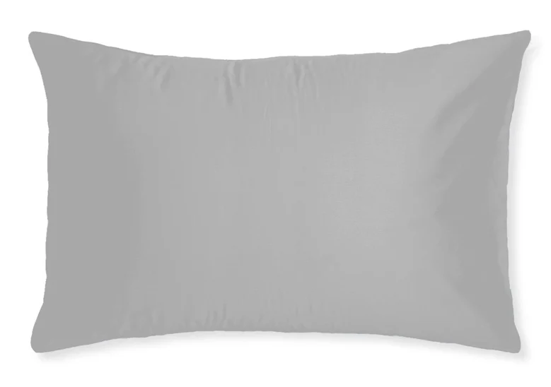 Poszewka SATYNOWA szara